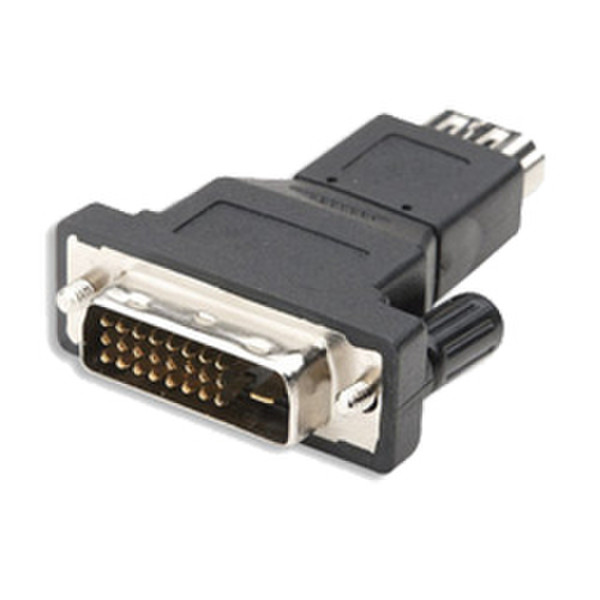 Astrotek HDMI/DVI-D Adapter HDMI FM DVI-D M Черный кабельный разъем/переходник
