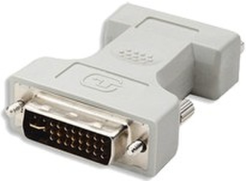 Astrotek VGA/DVI-I Adapter DVI-I HD15 FM White cable interface/gender adapter
