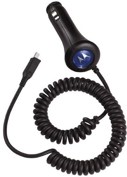 Motorola VC265 In-Car Charger Auto Black mobile device charger