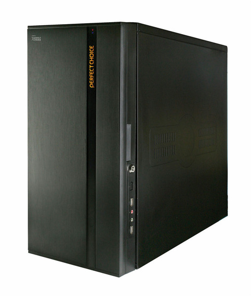 Perfect Choice Gabinete Vector Full-Tower Black computer case