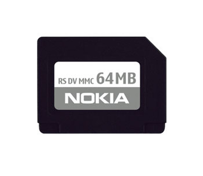 Nokia 64MB MultiMediaCard 0.0625ГБ MMC карта памяти