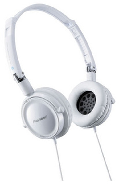 Pioneer Stereo Headset Binaural Wired White mobile headset