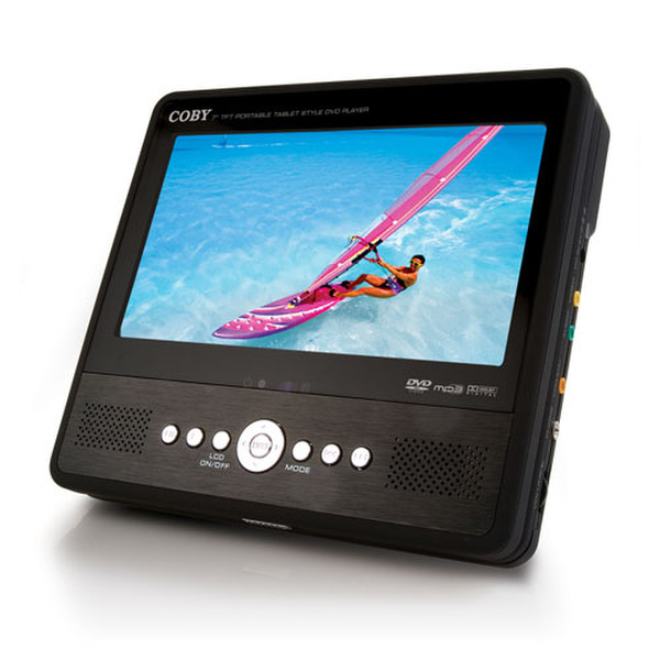 Coby TF-DVD7050 7" TFT Portable Tablet Style DVD Player