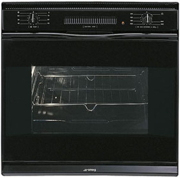 Smeg S340G Gas Schwarz Backofen