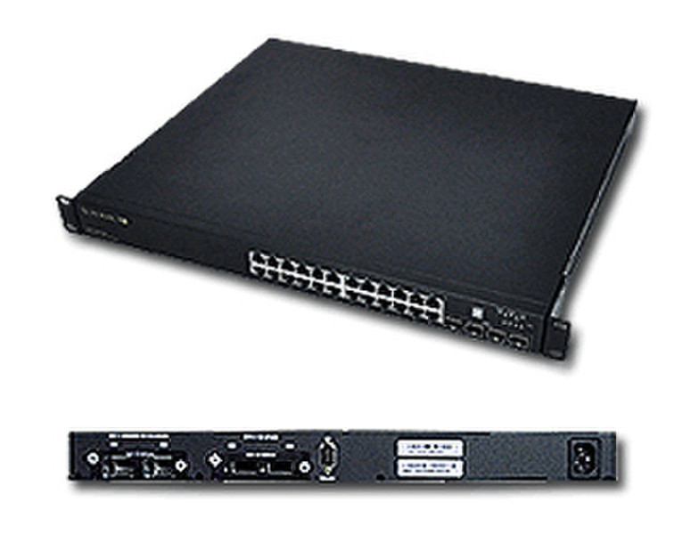 Supermicro SSE-G24-TG4 L3 Black network switch