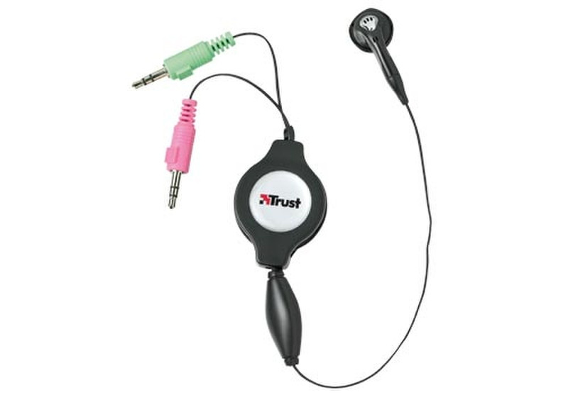 Trust Retractable Headset HS-1150p Monaural headset