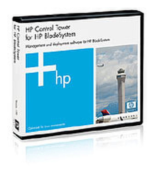 Hewlett Packard Enterprise Control Tower Pack 8-Blade p-Class Licence Computer-Gehäuse