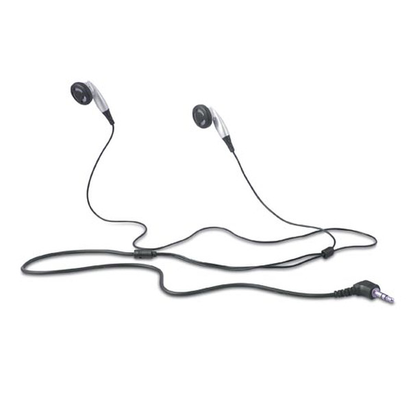 HP iPAQ Earbud Style Stereo Headphones Черный, Cеребряный Вкладыши наушники