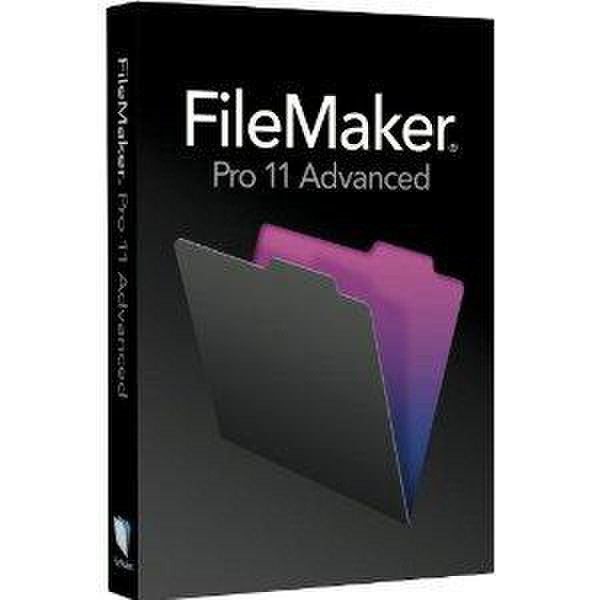 Filemaker Pro 11 Advanced VLA, MNT, 1Y