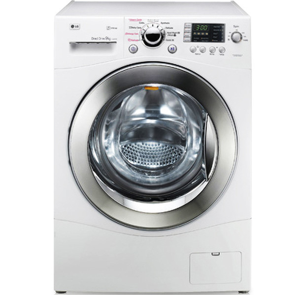 LG ST149PWN freestanding Front-load 9kg 1400RPM A++ White washing machine