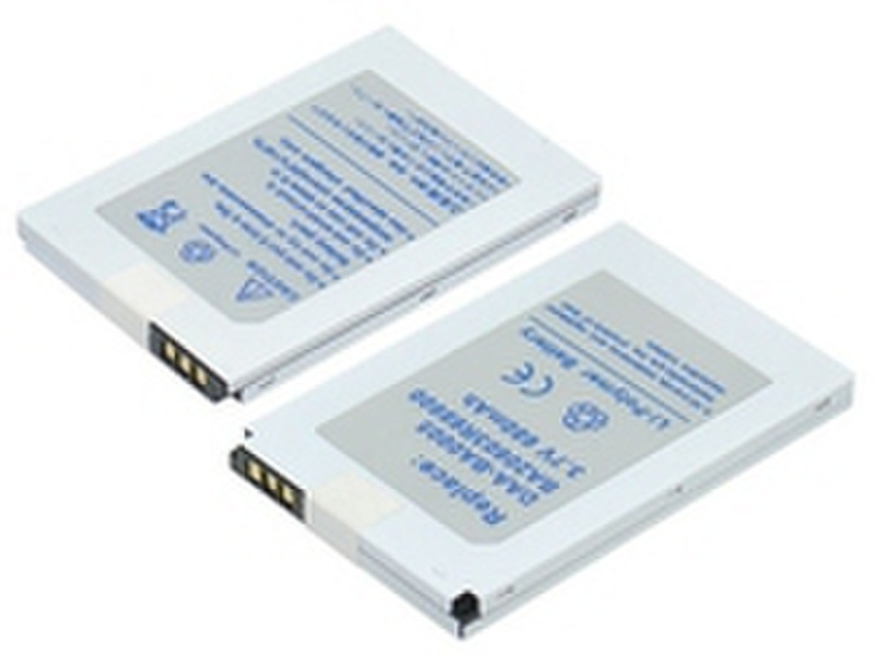 MicroBattery MBP1076 Lithium-Ion (Li-Ion) 680mAh 3.7V rechargeable battery