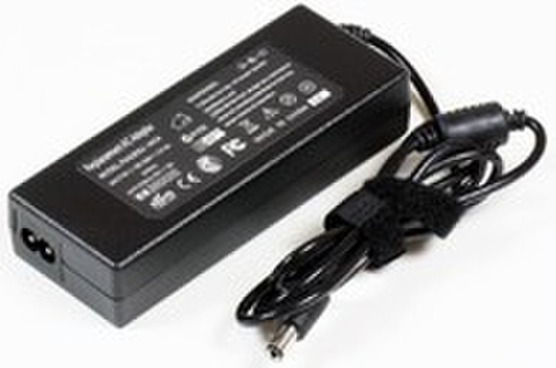 MicroBattery AC Adapter 75W 15V 5A, 6.6x3 Black power adapter/inverter