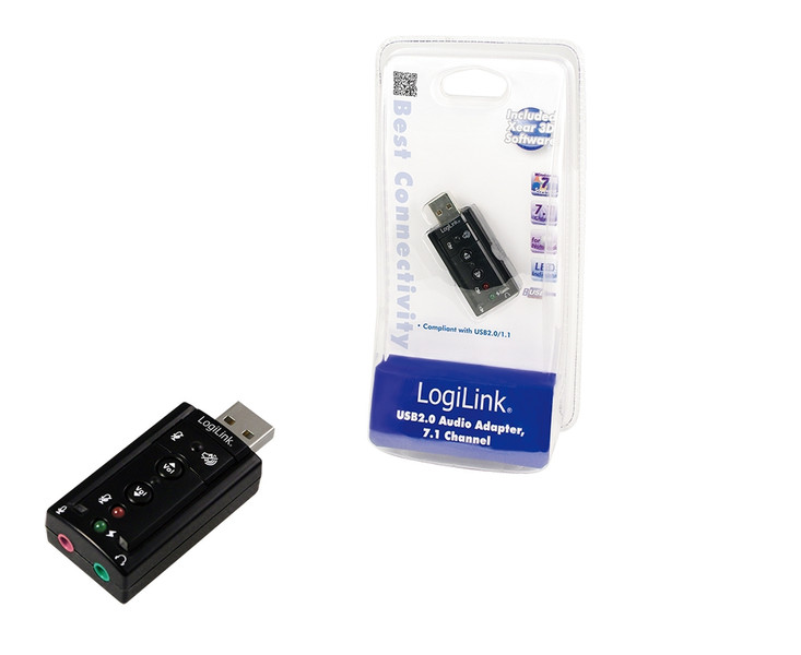 LogiLink USB Soundcard 7.1канала USB