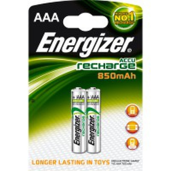 Energizer ENAAAN004A Nickel-Metal Hydride (NiMH) 850mAh 1.2V rechargeable battery