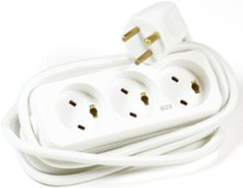 Microconnect GRUEDBM3H015 White power distribution unit (PDU)