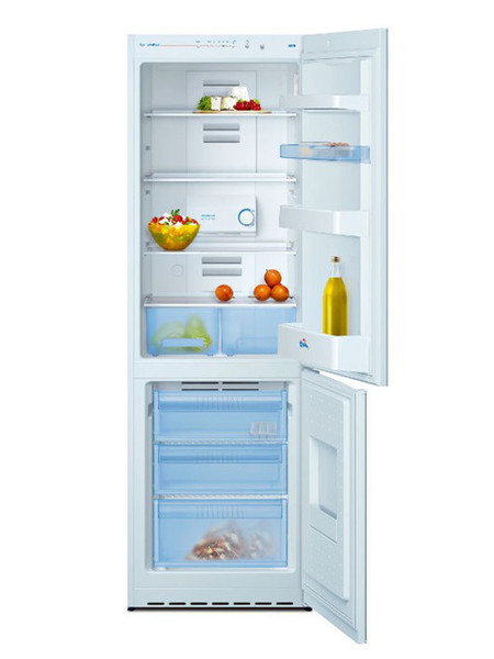 Balay 3KFB7600MY Отдельностоящий Белый холодильник с морозильной камерой