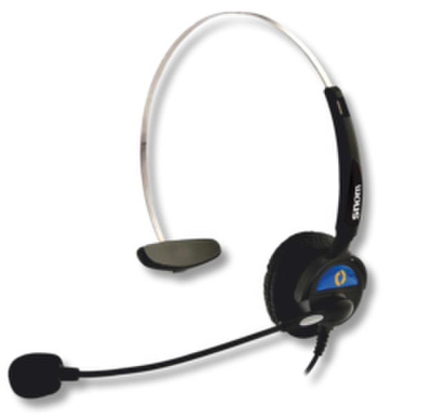 Snom HS-MM2 Monophon Kopfband Schwarz Headset