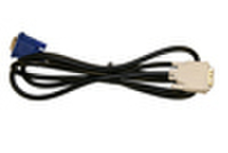 Optoma BC-DIVGXX05 5m DVI-I VGA (D-Sub) Black video cable adapter