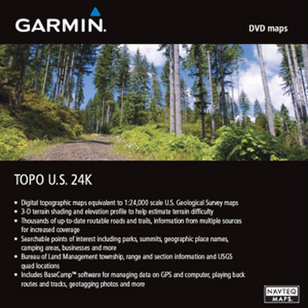 Garmin TOPO U.S. 24K Southwest DVD