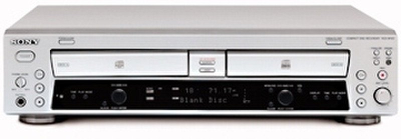 Sony Recordable CD Player RCD-W100 HiFi CD player Silber