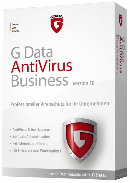 G DATA AntiVirus Business, Crossgrade Licence, 1000-2499u, 2Y, DE 1000 - 2499Benutzer 2Jahr(e) Deutsch