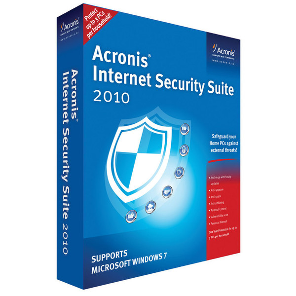 Acronis Internet Security Suite 3.0 1пользов. DEU