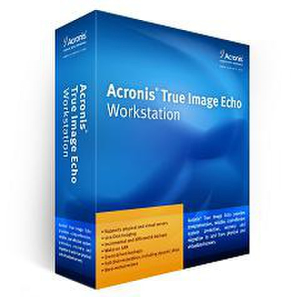 Acronis TrueImage Echo Workstation