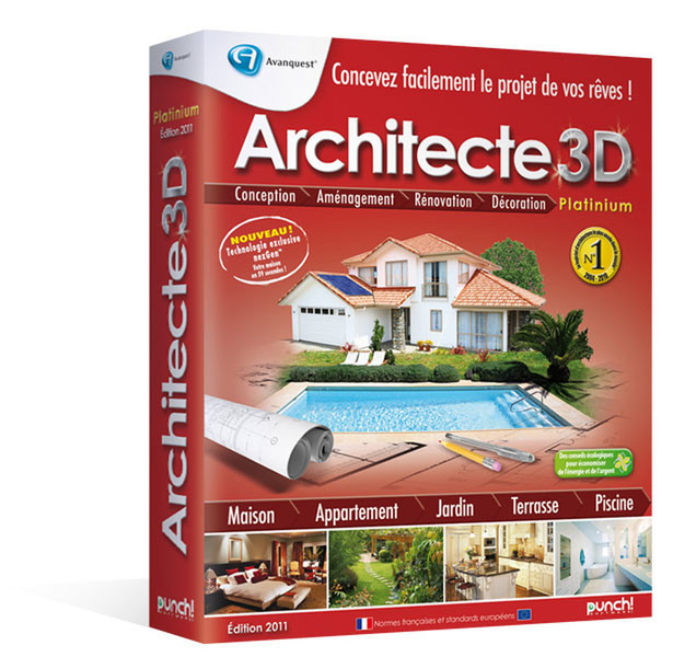 Avanquest Architecte 3D nexGen 2011 Platinium