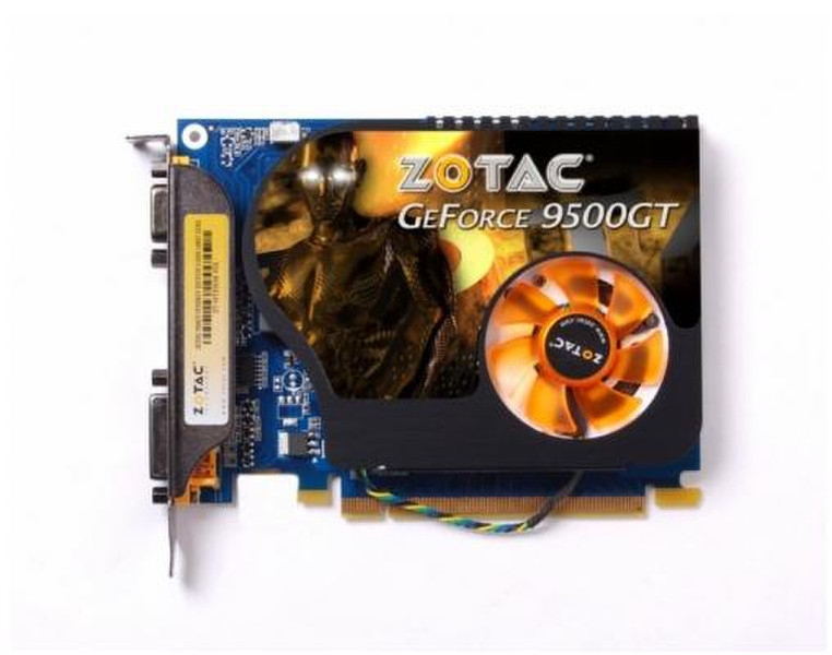 Zotac ZT-95TEH3M-FDL GeForce 9500 GT GDDR2 graphics card