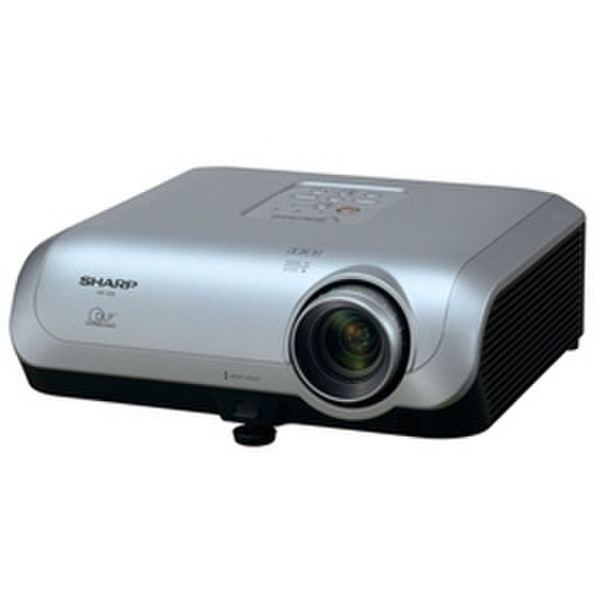Sharp XR-10S + Projecta Slim Screen Portable projector 2000ANSI lumens DLP SVGA (800x600) data projector