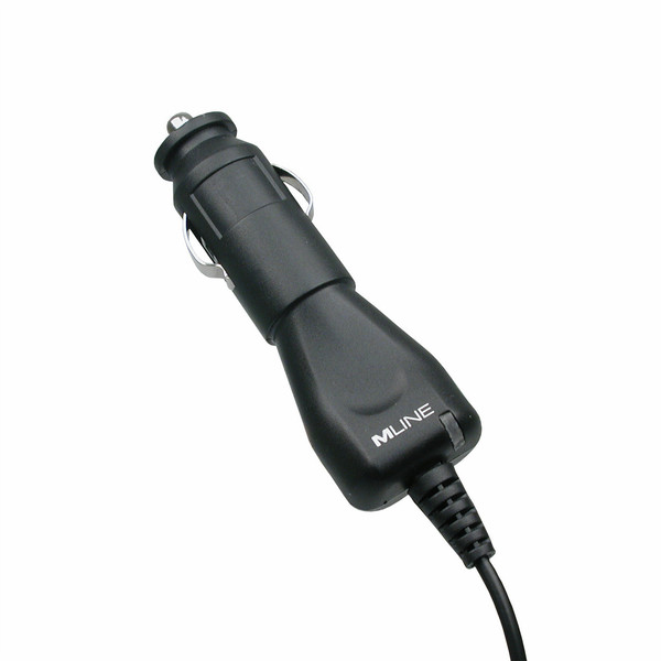 MLINE Car Charger Auto Black mobile device charger
