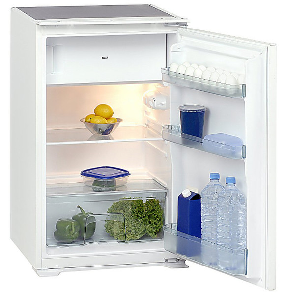Exquisit EKS171A Freistehend Weiß Kühlschrank mit Gefrierfach