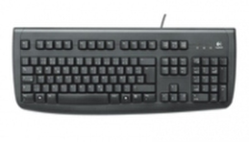 Labtec Deluxe 250 PS/2 QWERTY Black keyboard