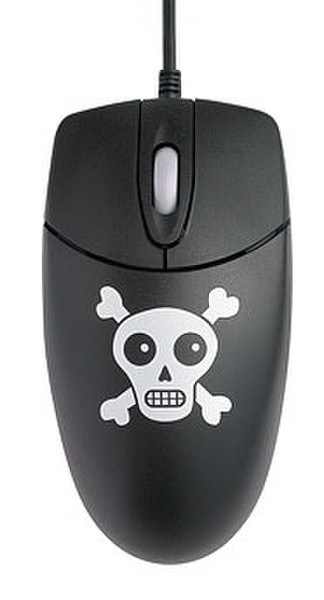 Pat Says Now Pirate USB+PS/2 Оптический компьютерная мышь