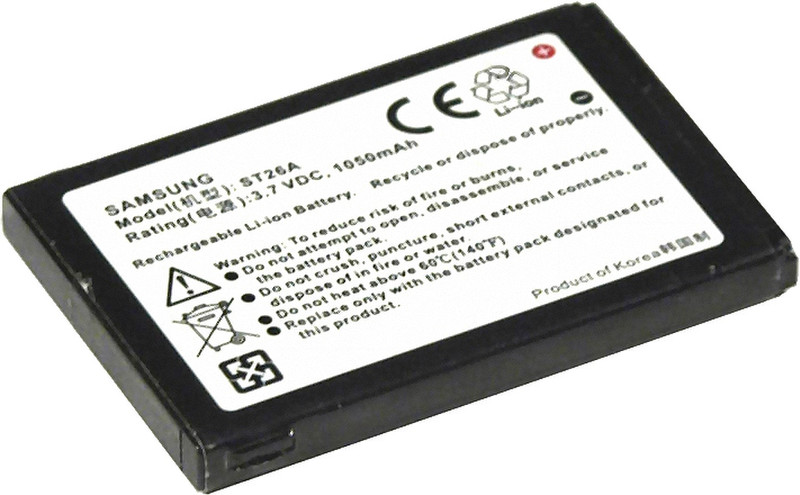 Qtek Battery for 8300/8310 Литий-ионная (Li-Ion) 1050мА·ч 3.7В аккумуляторная батарея