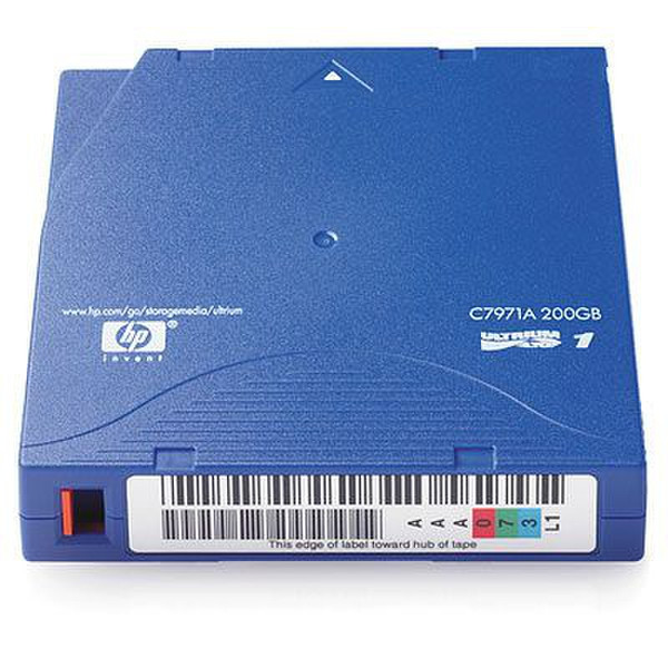 Hewlett Packard Enterprise Ultrium 200GB Non-custom Label 20 Pack