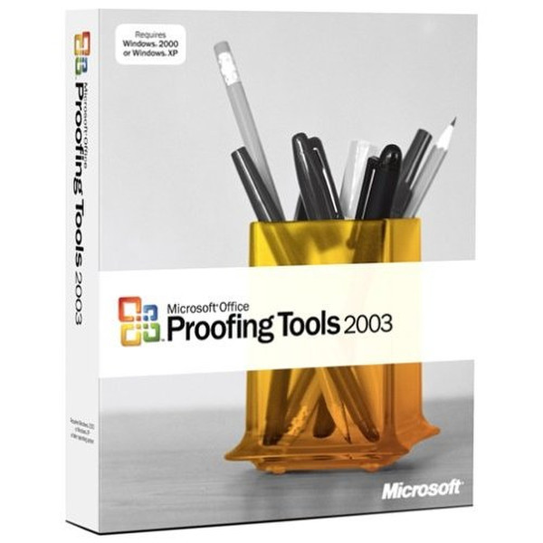 Microsoft Proofing Tools 2003