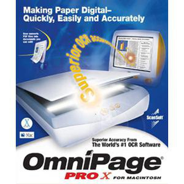 Nuance OmniPage Pro X, 1Y M&S, FED, OLP E