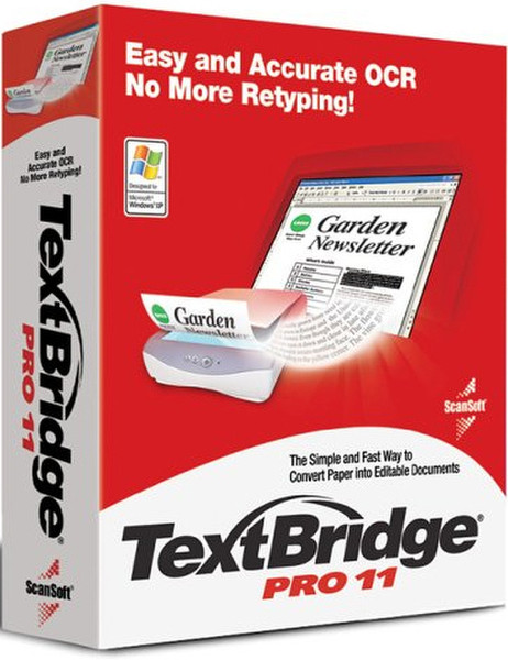 Nuance TextBridge Pro 11.0, M&S, FED, OLP, Lvl D