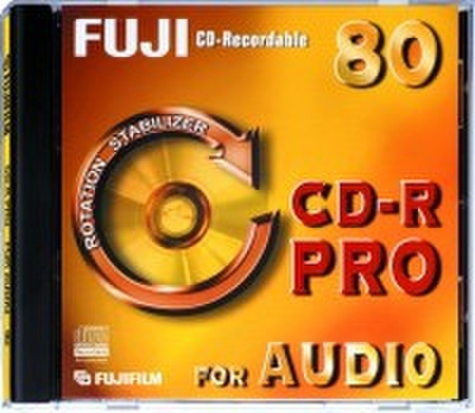 Fujifilm CD-R Pro for Audio, 700MB 52x 700MB