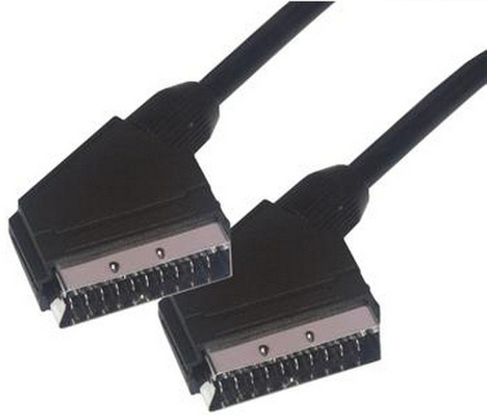 MCL MC752-2M 2м SCART (21-pin) SCART (21-pin) Черный SCART кабель