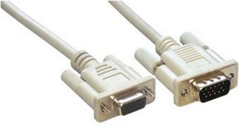 MCL MC341-10 10m VGA (D-Sub) VGA (D-Sub) Weiß VGA-Kabel