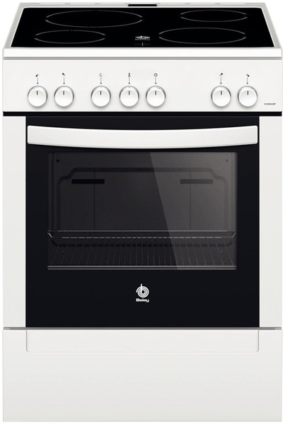 Balay 3CVB463BT Freistehend Ceramic hob Weiß Küchenherd