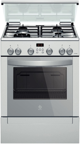 Balay 3CGX466BT Freestanding Gas hob Stainless steel cooker