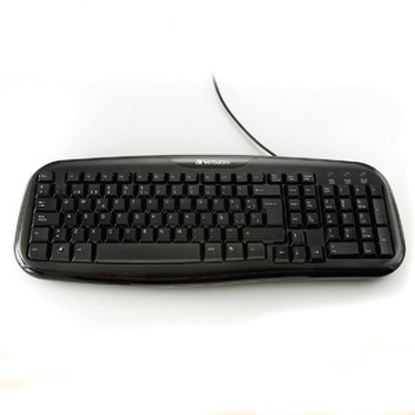 Verbatim Bravo USB QWERTY Black keyboard