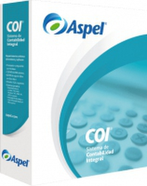 Aspel COI 5.7, 1u, 99emp, PST, CD, UPG