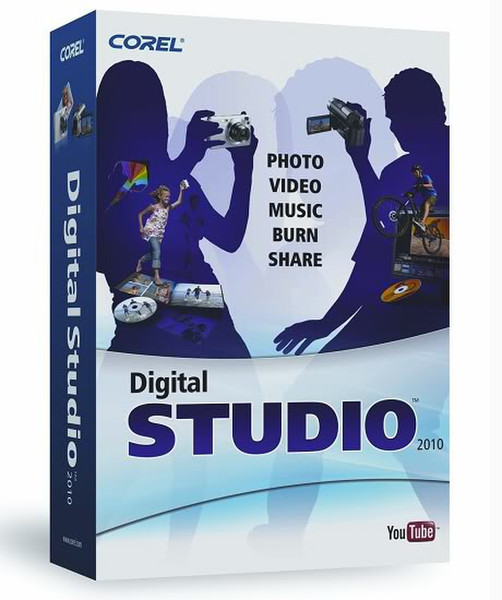 Corel Digital Studio 2010, Win, ES