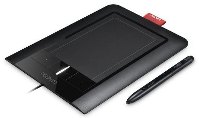 Wacom Bamboo CTH460 2540линий/дюйм 124 x 86мм USB Черный графический планшет