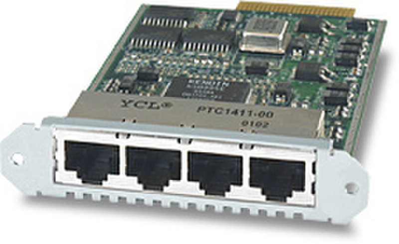 Allied Telesis 4-Port Asynchronous (to 115Kbps) PIC Внутренний компонент сетевых коммутаторов