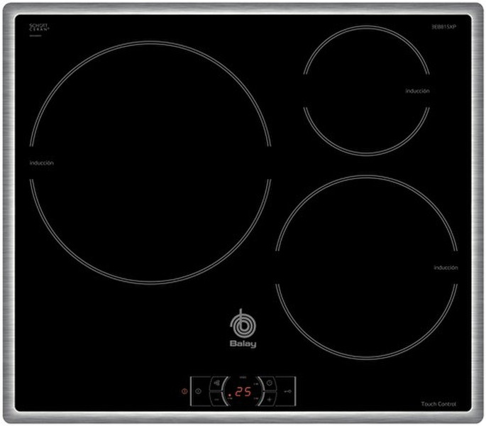 Balay 3EB815XP built-in Induction Black hob